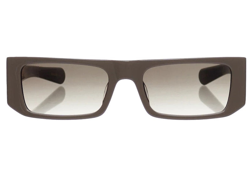 Sp5der SP5 X Flatlist Eyewear "Slug" Sunglasses Silver Mink