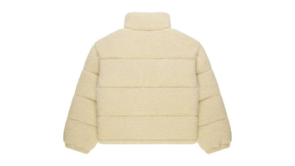 Sp5der Sherpa Puffer Jacket Cream