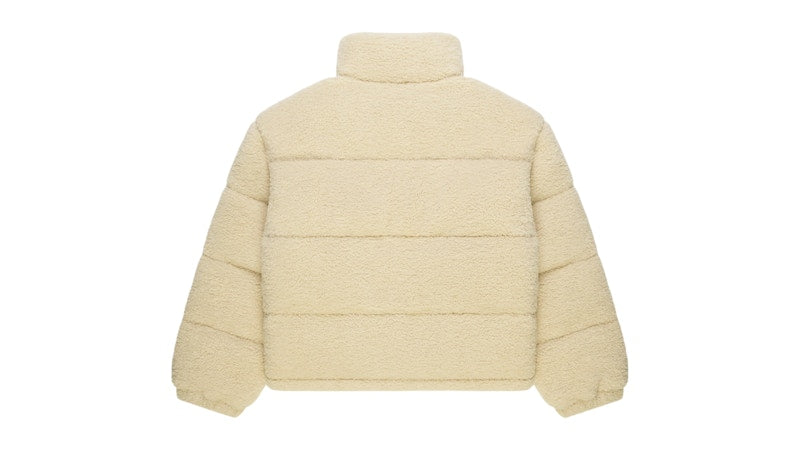 Sp5der Sherpa Puffer Jacket Cream