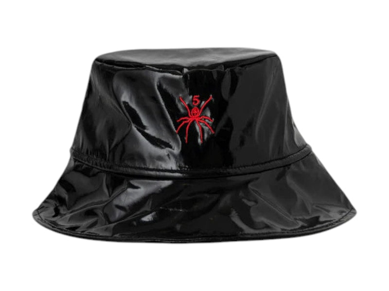 Sp5der Simple Bucket Hat Black