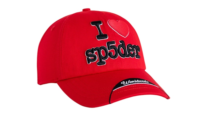 Sp5der Souvenir 6-Panel Hat Red