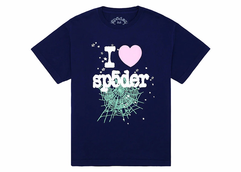 Sp5der Souvenir Tee Navy