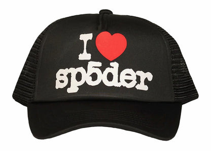 Sp5der Souvenir Trucker Black