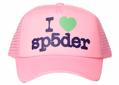 Sp5der Souvenir Trucker Pink