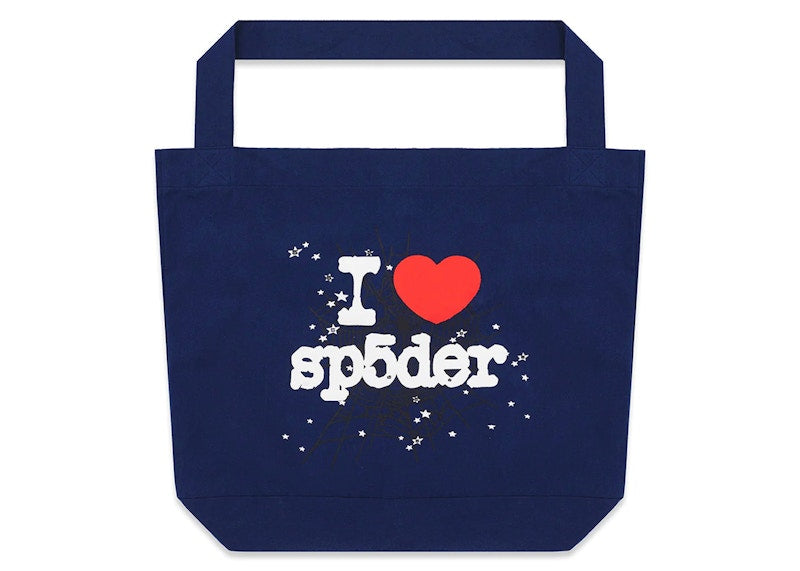 Sp5der Souvenir XL Tote Navy