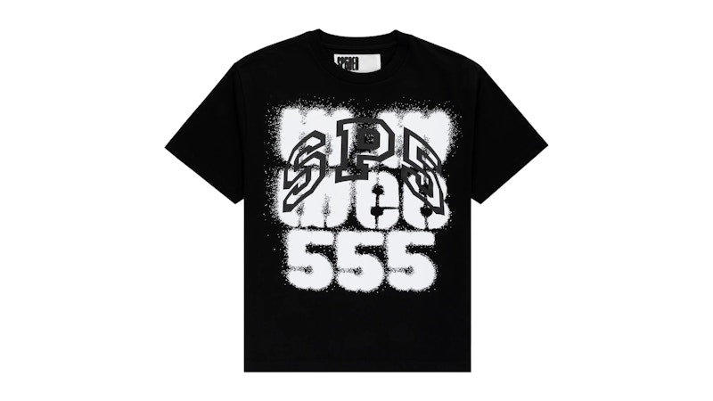 Sp5der Sp555 Tee Black