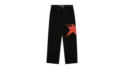 Sp5der Star Girl Denim Black