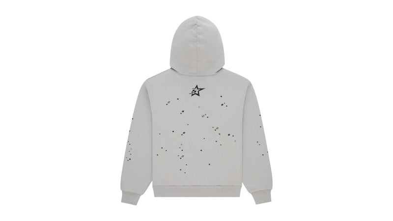 Sp5der Star Girl Hoodie Grey
