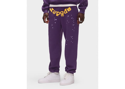 Sp5der Star OG Web V2 Sweatpant Purple