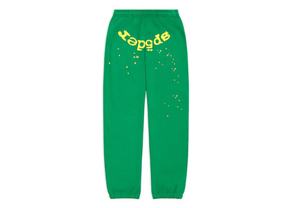 Sp5der Star OG Web V2 Sweatpant Slime Green
