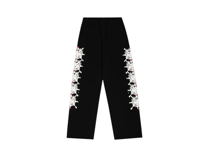 Sp5der Stone Sweatpant Black