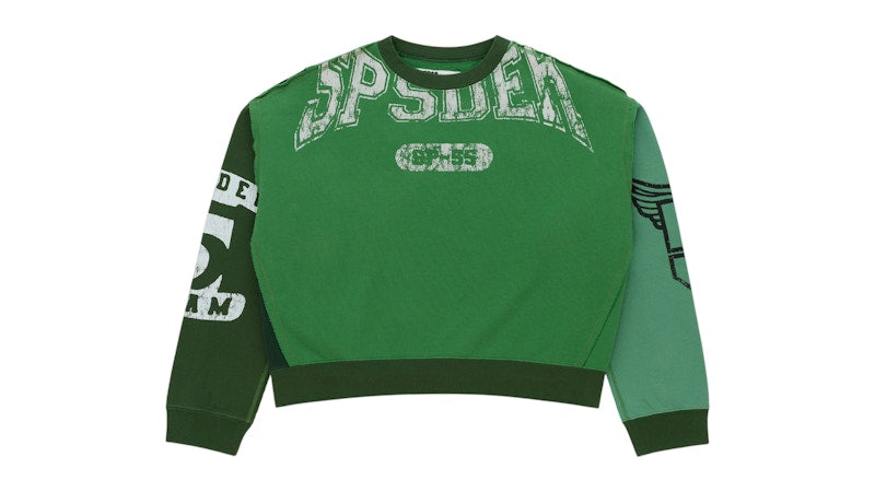 Sp5der Superfive Crewneck Green