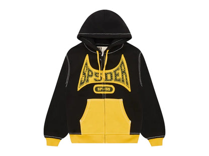 Sp5der T&F Zip Hoodie Black