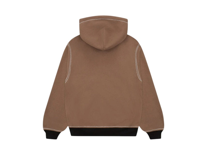 Sp5der T&F Zip Hoodie Brown