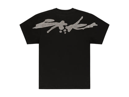 Sp5der TM Rhinestone Tee Black