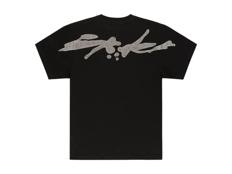 Sp5der TM Rhinestone Tee Black