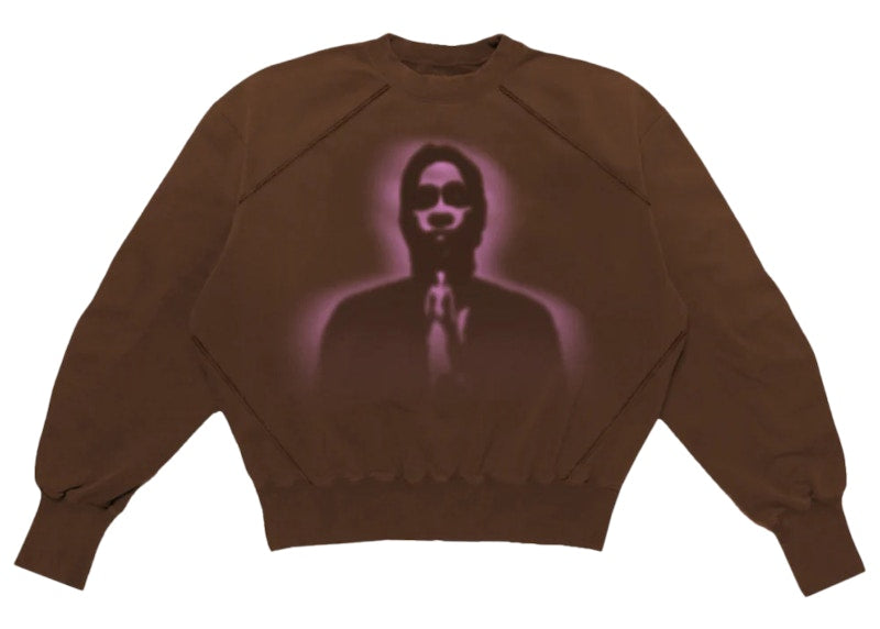 Sp5der Thug Crewneck Angel Brown