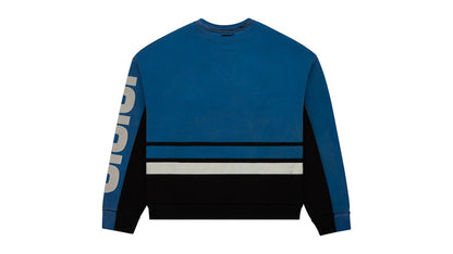 Sp5der Triple Five Crewneck Blue
