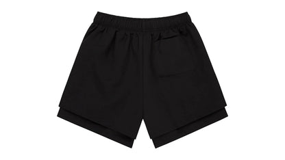 Sp5der VAA Double Layer Short Black