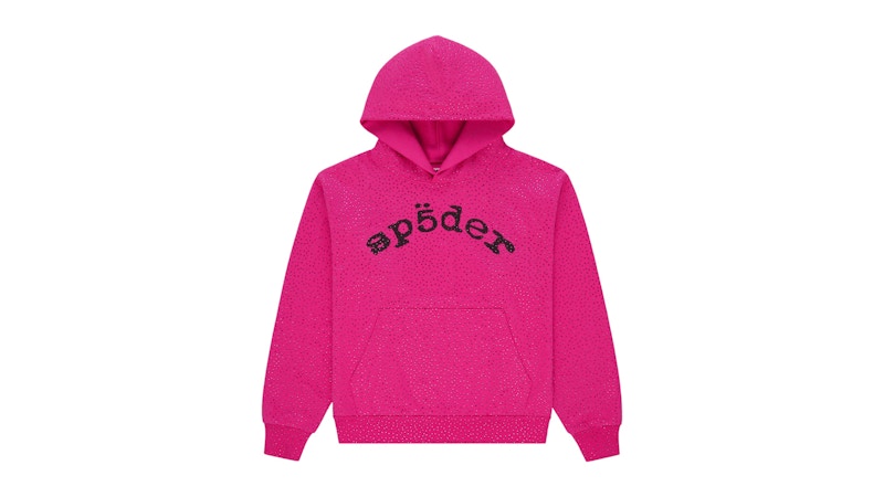 Sp5der VVS Hoodie Pink