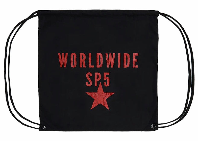 Sp5der WW SP5 Cinch Bag Black