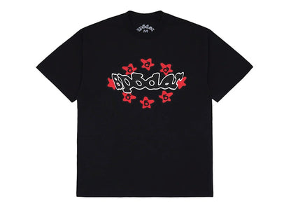 Sp5der Warped Tee Black