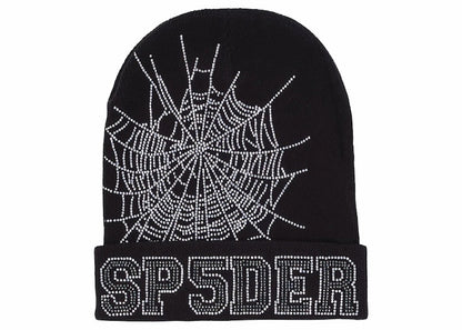 Sp5der Web Beanie Black
