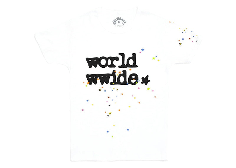 Sp5der Women's Worldwide Tee White