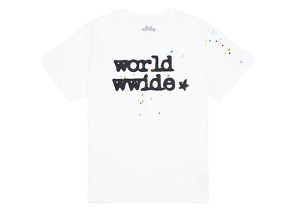 Sp5der Worldwide Tee White