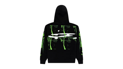 Sp5der X-Ray Hoodie Black