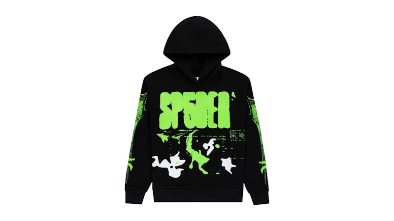 Sp5der X-Ray Hoodie Black