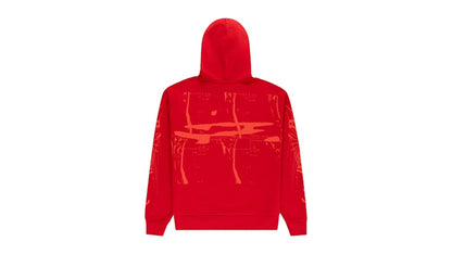 Sp5der X-Ray Hoodie Red