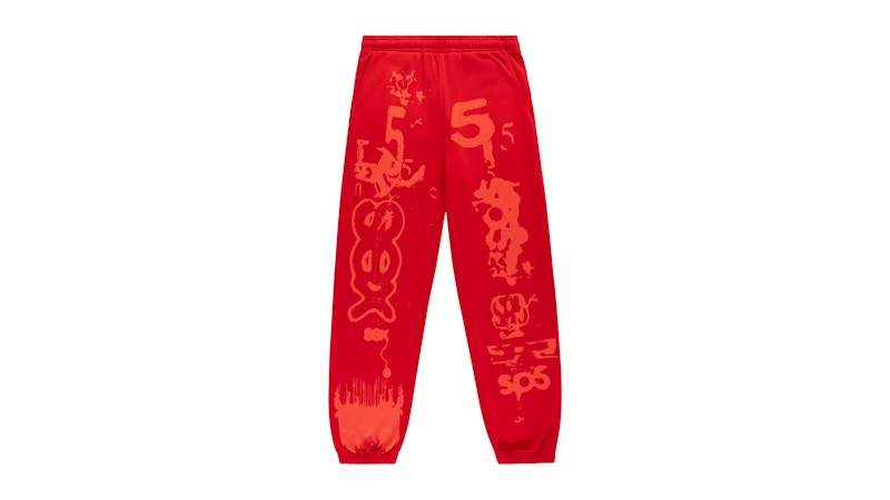 Sp5der X-Ray Sweatpant Red