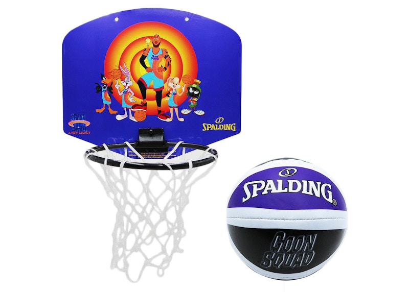 Spalding x Space Jam A New Legacy Mini Basketball Set Purple