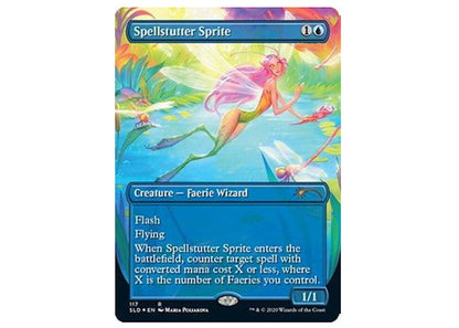 Spellstutter Sprite (Extended Art) (Foil) Magic: The Gathering TCG Secret Lair Rare #117 (Ungraded)