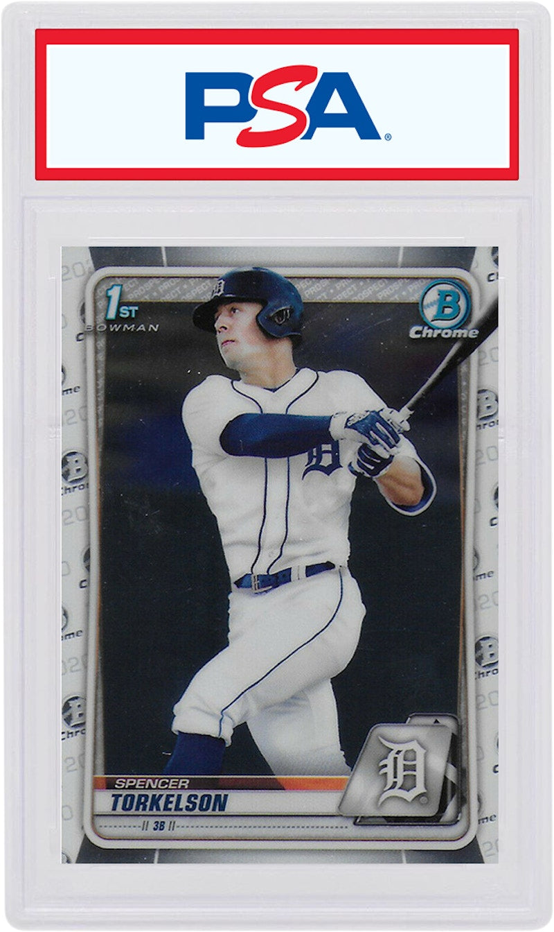 Spencer Torkelson 2020 Bowman Draft Chrome Prospects #BD-121 (PSA or BGS Graded)
