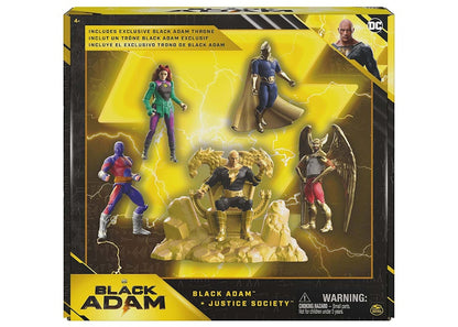 Spin Master DC Comics Black Adam and Justice Society Action Figure Set