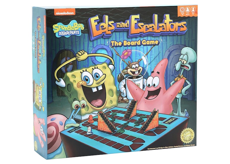 Spongebob SquarePants Eels and Escalators Board Game