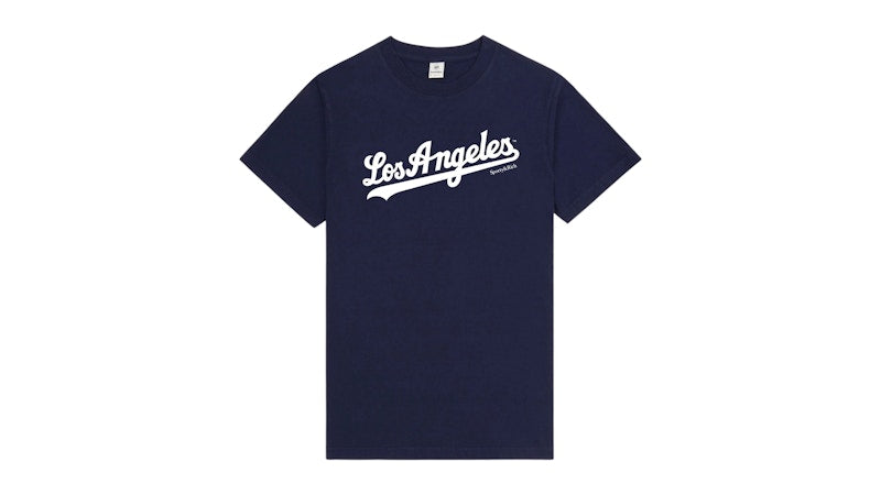 Sporty & Rich Dodgers T-Shirt Navy/White