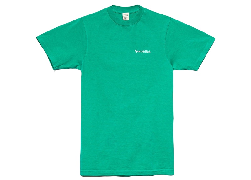 Sporty & Rich Eat Veggies T-shirt Green