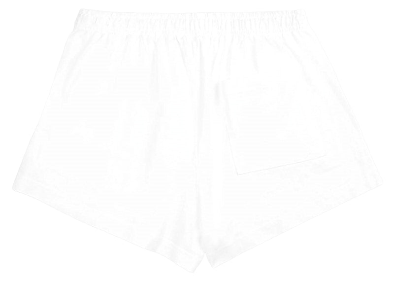 Sporty & Rich Eden Crest Disco Short White/Navy