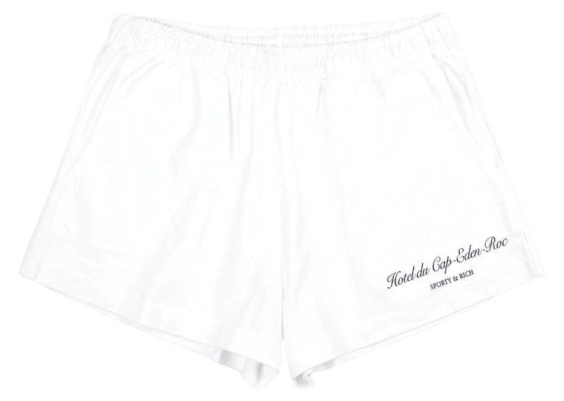Sporty & Rich Eden Crest Disco Short White/Navy