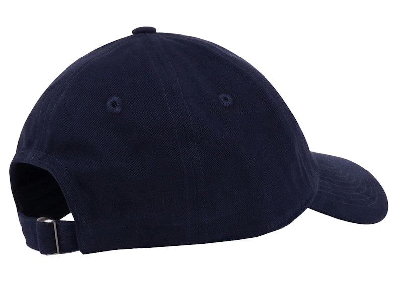 Sporty & Rich Eden Crest Hat Navy/White