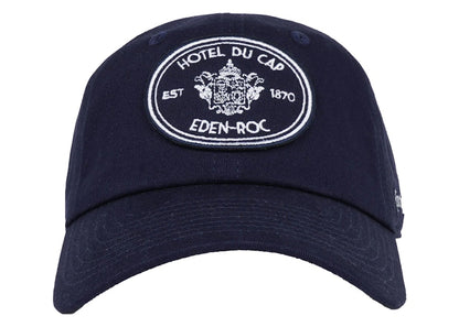 Sporty & Rich Eden Crest Hat Navy/White