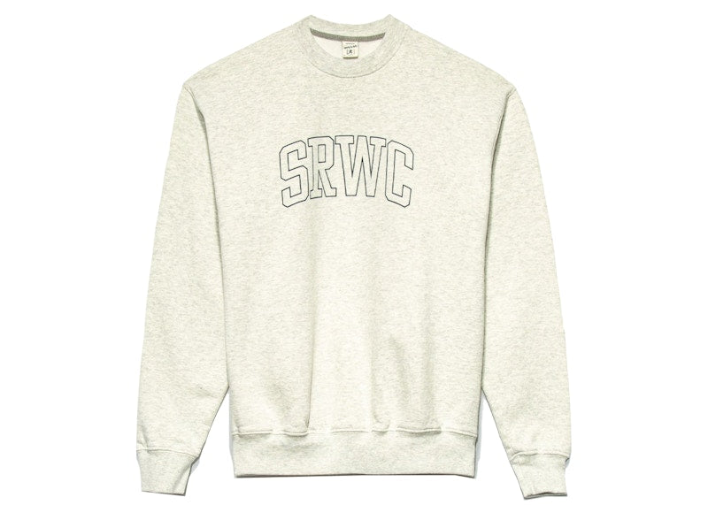 Sporty & Rich Princeton Crewneck Heather Grey