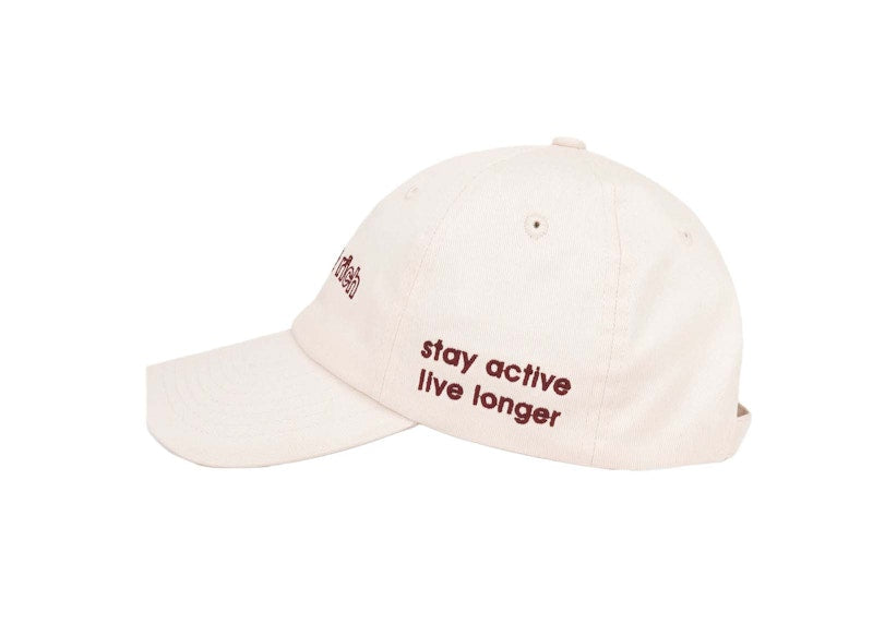 Sporty & Rich x adidas Originals Stay Active Hat Cream/Merlot