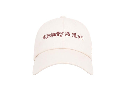 Sporty & Rich x adidas Originals Stay Active Hat Cream/Merlot