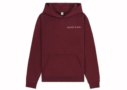 Sporty & Rich x adidas Originals Stay Active Hoodie Merlot/Cream