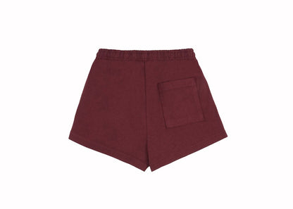 Sporty & Rich x adidas Originals Wellness Club Disco Short Merlot/Cream