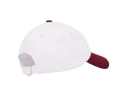 Sporty & Rich x adidas Originals Wellness Club Hat White/Merlot